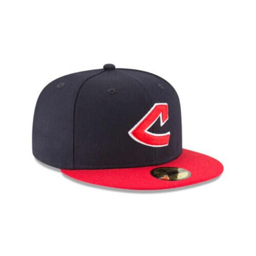 New Era Cleveland Indians 59FIFTY MLB 1973 Cooperstown Fitted Hat Cap Size 7 1/8